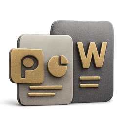 Ms office powerpoint and word